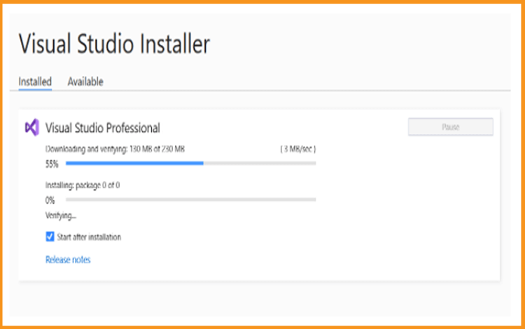 Install Visual Studio 2017