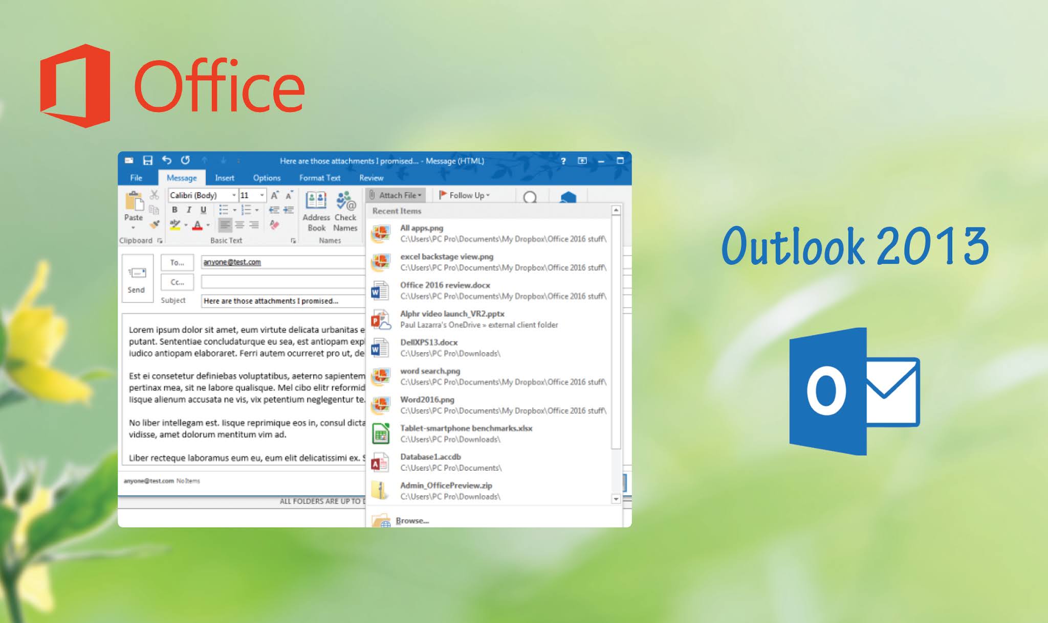Office Outlook 2013