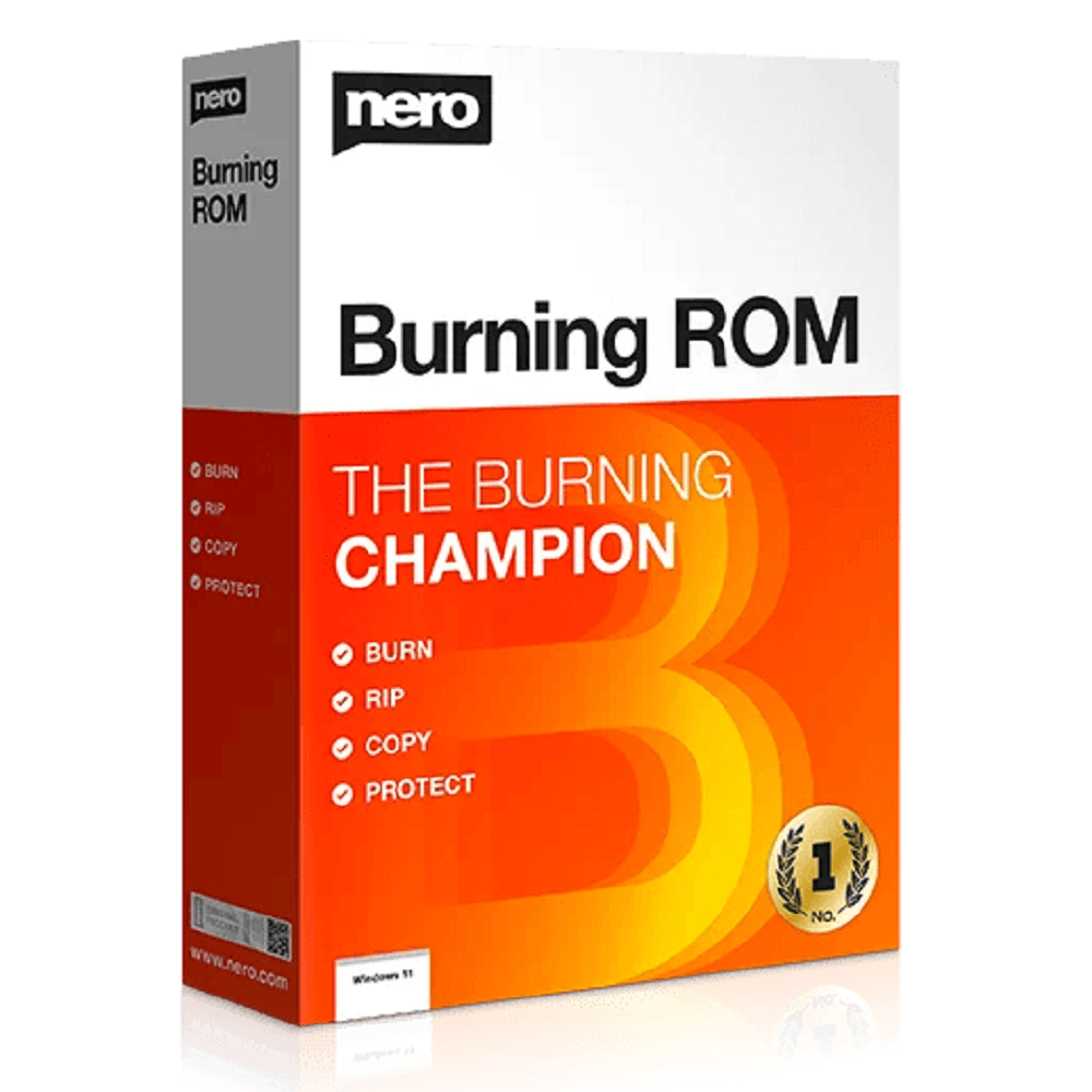 Burn rom. Nero Burning ROM.