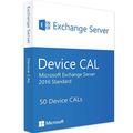 Exchange Server 2016 Standard - 50 Device CALs
