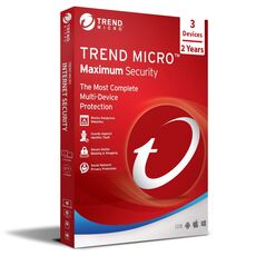 Trend Micro Maximum Security, Runtime: 2 Years, Device: 3 Devices, image 