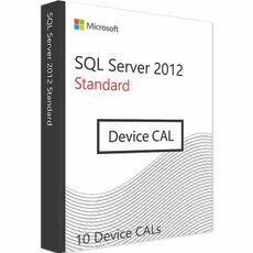 SQL server 2012 Standard - 10 Device CALs, Client Access Licenses: 10 CALs, image 