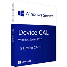 Windows Server 2012 - 5 Device CALs