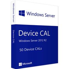 Windows Server 2012 R2 - 50 Device CALs
