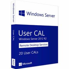 Windows Server 2012 R2 RDS - 20 User CALs, Client Access Licenses: 20 CALs, image 