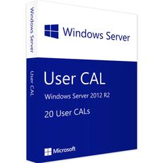 Windows Server 2012 R2 - 20 User CALs