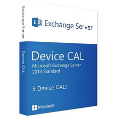 Exchange Server 2013 Standard - 5 Device CALs
