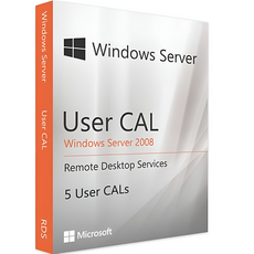Windows Server 2008 RDS - 5 User CALs