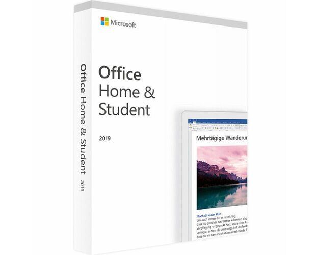 Office 2019 Home and Student, Versions: Windows, image 