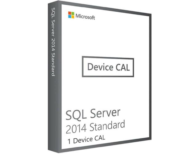 SQL Server 2014 Standard - Device CALs, Client Access Licenses: 1 CAL, image 