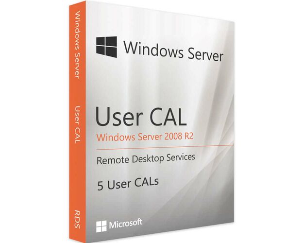 Windows Server 2008 R2 RDS - 5 User CALs