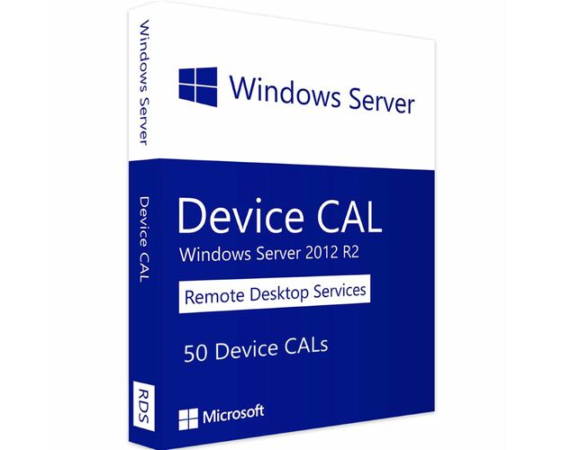 Windows Server 2012 R2 RDS - 50 Device CALs