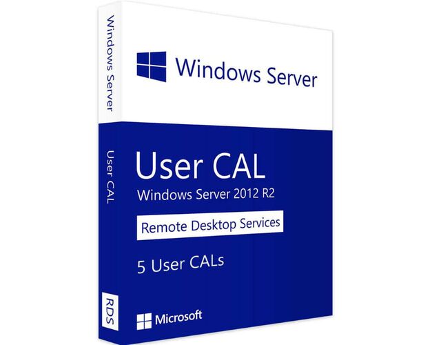 Windows Server 2012 R2 RDS - 5 User CALs