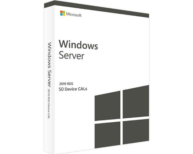 Windows Server 2019 RDS - 50 Device CALs, Client Access Licenses: 50 CALs, image 