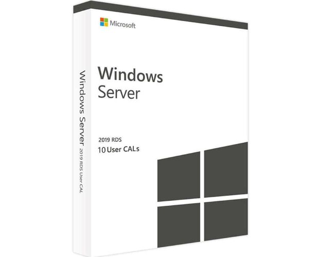 Windows Server 2019 RDS - 10 User CALs, Client Access Licenses: 10 CALs, image 