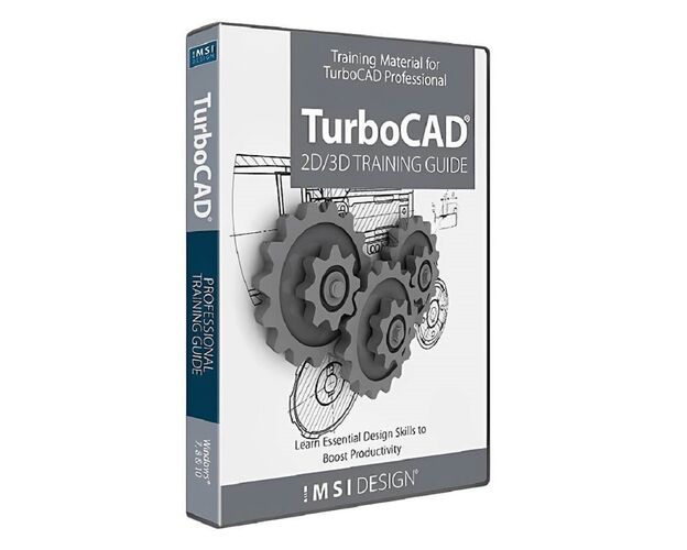 2D/3D Training Guides for TurboCAD 2020 Professional