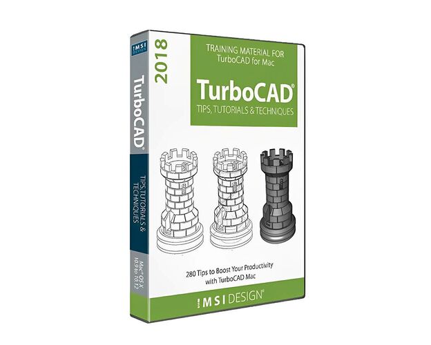 2D/3D Training Guides TurboCAD Mac, English