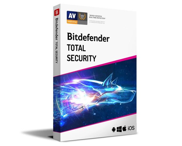 Bitdefender Total Security 2024-2025, Runtime: 1 Year, Device: 10 Devices, image 