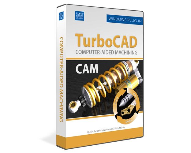 CAM Plug-in for TurboCAD Platinum 2019/2020, English