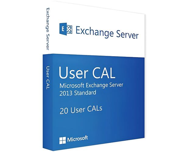 Exchange Server 2013 Standard - 20 User CALs