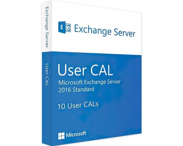 Exchange Server 2016 Standard - 10 User CALs