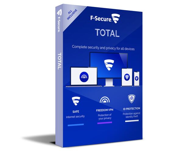 F-Secure Total Security & VPN 2024-2025, Runtime: 1 Year, Device: 10 Devices, image 