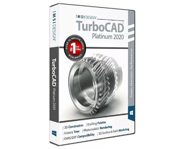 TurboCAD 2020 Platinum, English