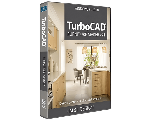 TurboCAD Furniture Maker v21, English