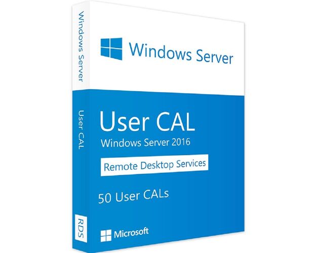 Windows Server 2016 RDS - 50 User CALs