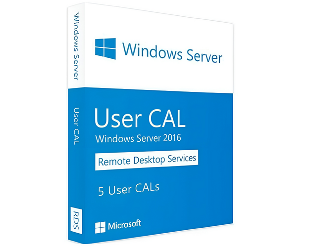 Windows server 2016 RDS - 5 User CALs