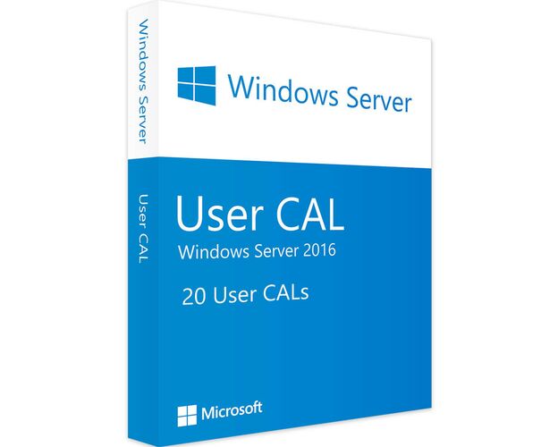 Windows Server 2016 - 20 User CALs