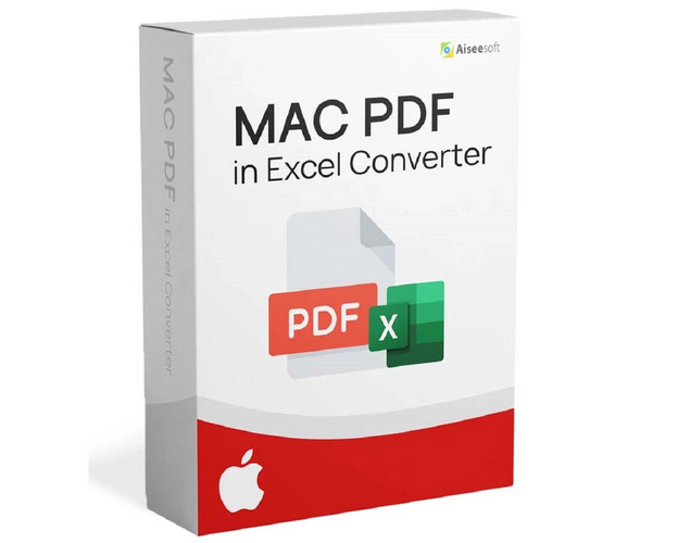 Aiseesoft Mac PDF to Excel Converter