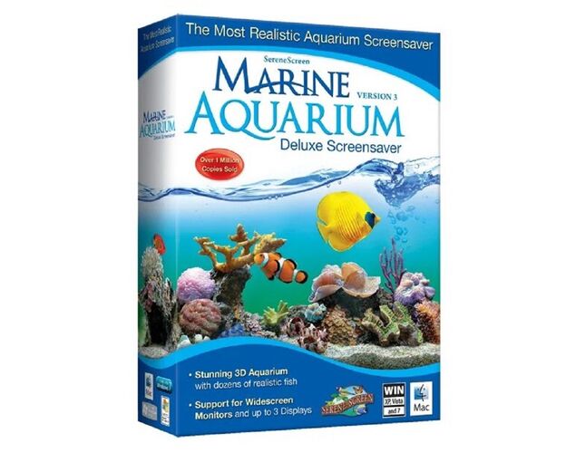 Marine Aquarium Deluxe Screensaver