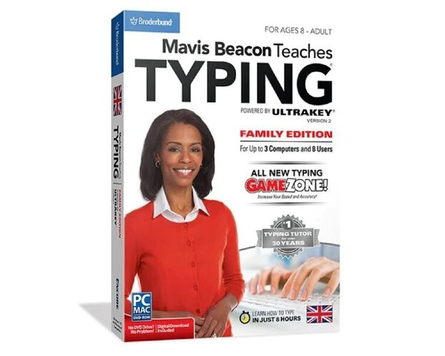 Mavis Beacon Teaches Typing Family 2020