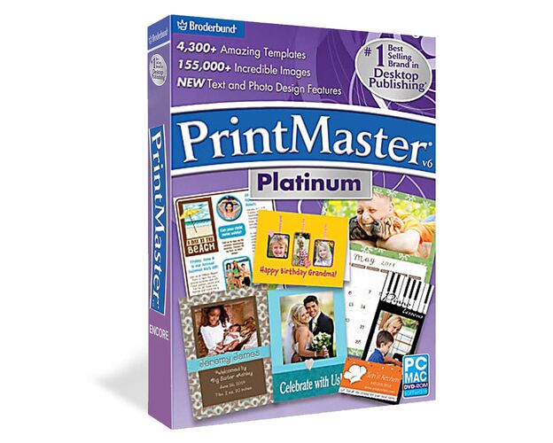 PrintMaster v6 Platinum for Mac