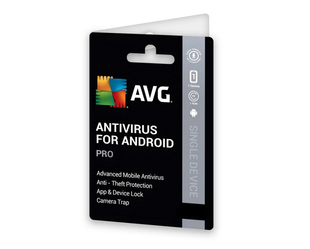 AVG AntiVirus Pro for Android 2024-2026, Runtime: 2 Years, Device: 1 Device, image 