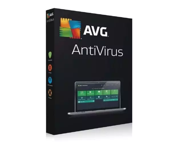 AVG Antivirus 2024-2025, Runtime: 1 Year, Device: 5 Devices, image 