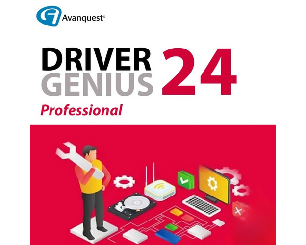 Avanquest Driver Genius 24 Professional, Runtime: 1 year, Device: 3 Devices, image 