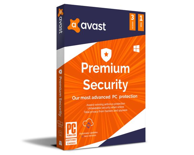 Avast Premium Security 2024-2025, Runtime: 1 Year, Device: 3 Devices, image 