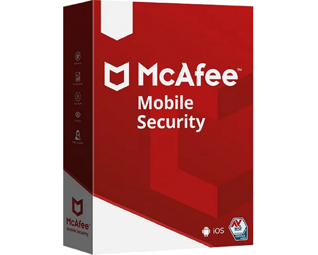 McAfee Mobile Security 2024-2027, Runtime: 3 Years, Device: 3 Devices, image 