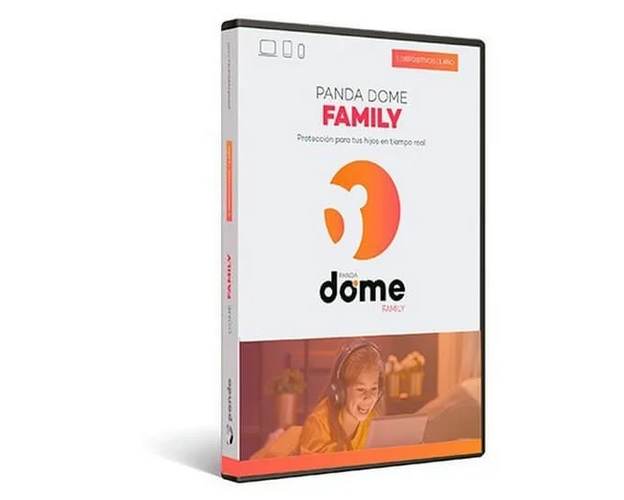 Panda Dome Family 2024-2027, Runtime: 3 Years, Device: 10 Devices, image 