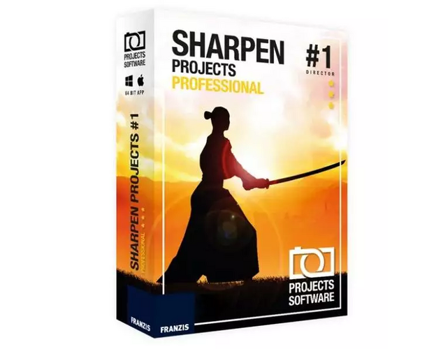 Sharpen projects professionnel, Versions: Windows, image 