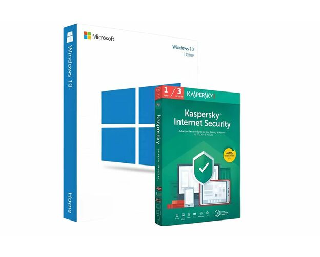 Windows 10 Home & Kaspersky Internet Security, image 