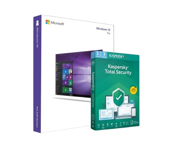 Windows 10 Pro & Kaspersky Total Security, image 