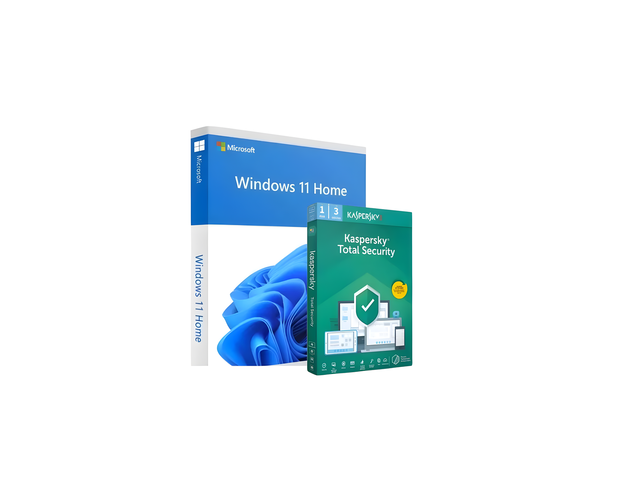 Windows 11 Home & Kaspersky Total Security, image 