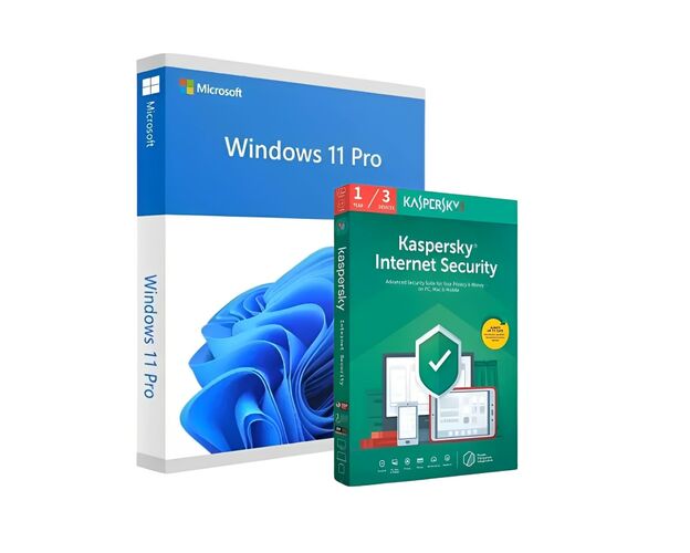 Windows 11 Pro & Kaspersky Internet Security, image 