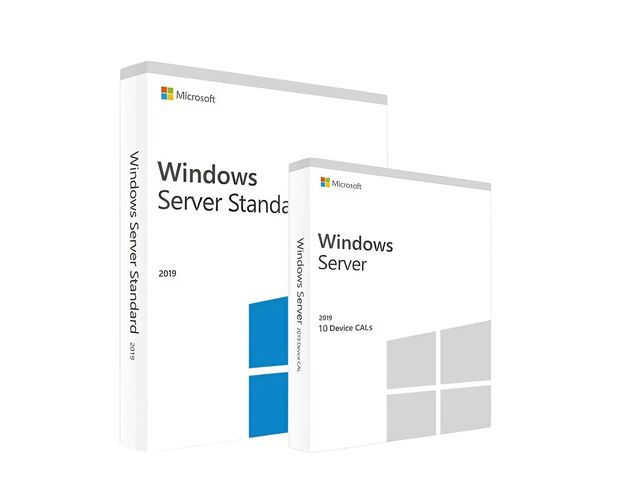 Windows Server 2019 Standard & Windows Server 2019 Standard - 10 DeviceCALs, image 