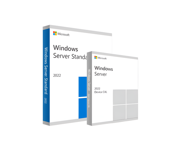 Windows Server 2022 Standard  & Windows Server 2022 Standard - 10 DeviceCALs, image 