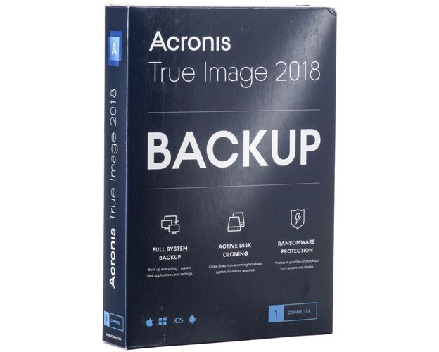 Acronis True Image 2018 | PC/MAC, Runtime: Lifetime, Device: 1 Device, image 