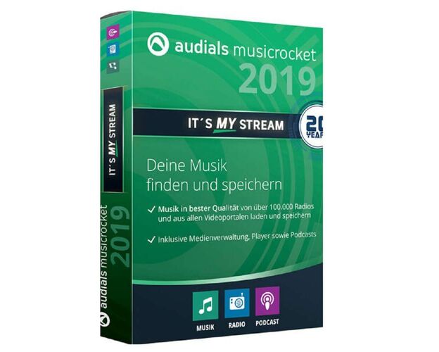 Audials Music Rocket 2019, image 